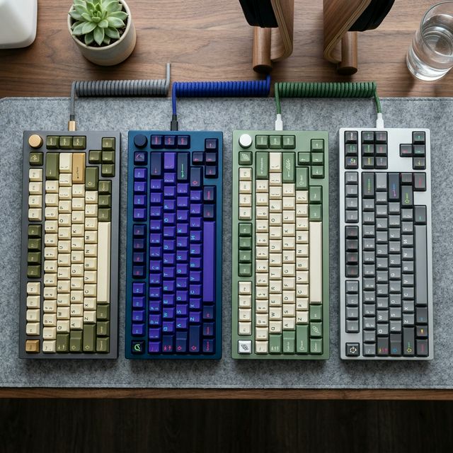 Best Creamy Sounding Mechanical Keyboards Under $100 (2026 Guide) day 8 creamy keyboard lineup 1774252928774