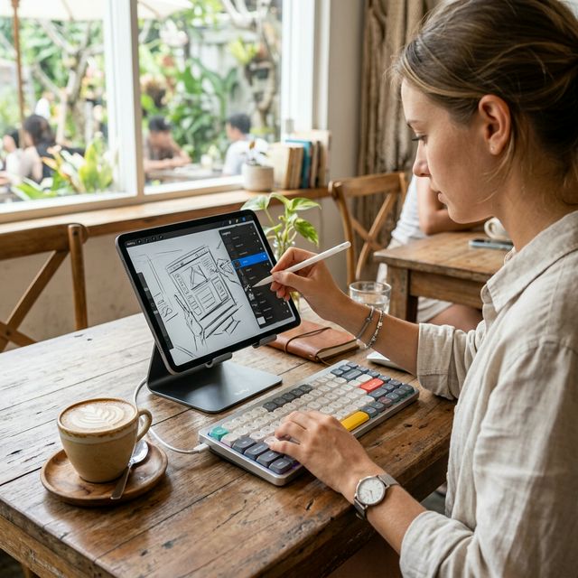 nuphy travel ipad setup 1774254600989